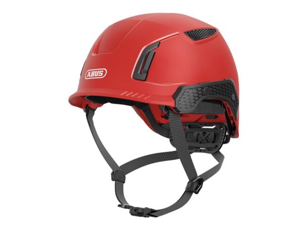 ABUS Mechanical SPECTOR Vented Safety Helmet Red