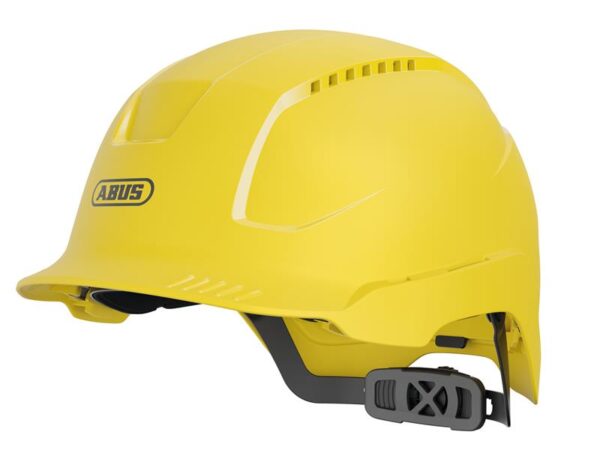 ABUS Mechanical SCATOR Vented Safety Helmet Yellow