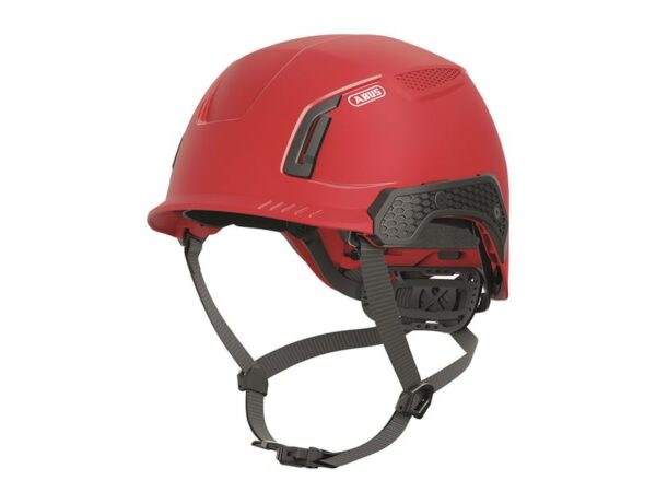 ABUS Mechanical SPECTOR-E Non-vented Safety Helmet Red