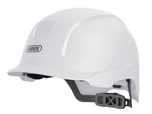 ABUS Mechanical SCATOR-E Non-vented Safety Helmet White