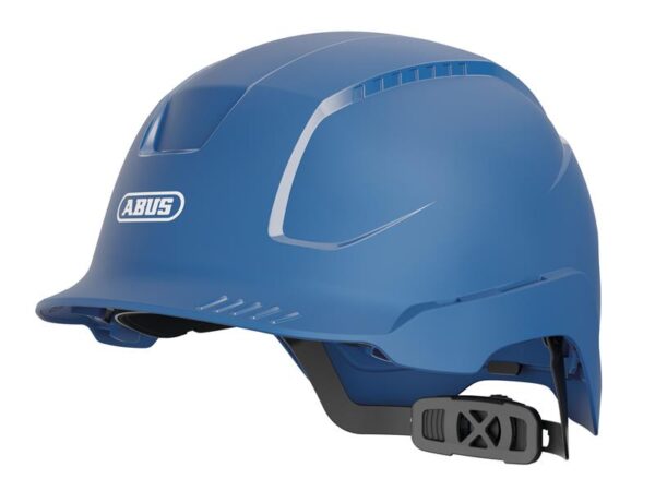 ABUS Mechanical SCATOR-E Non-vented Safety Helmet Blue