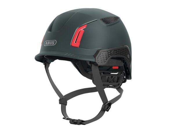 ABUS Mechanical SPECTOR Vented Safety Helmet TITAN Black