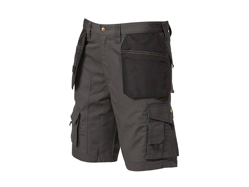 Apache Grey Rip-Stop Holster Shorts Waist 32in