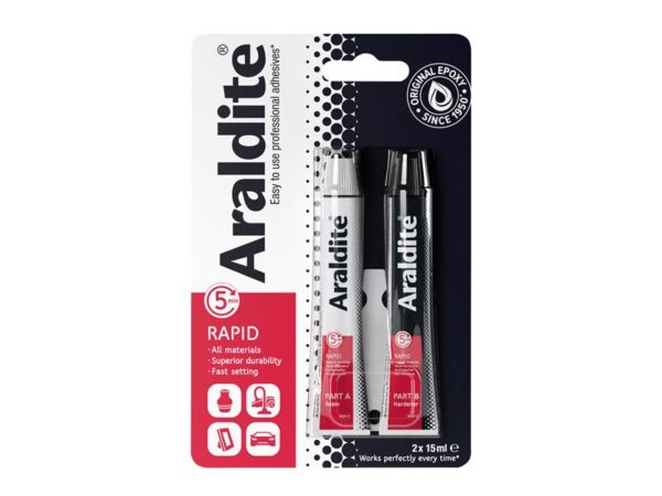 Araldite® Rapid Epoxy 2 x 15ml Tubes