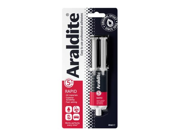 Araldite® Rapid Epoxy Syringe 24ml