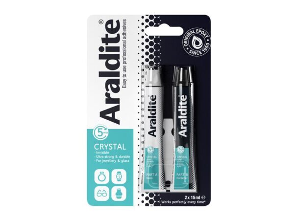 Araldite® Crystal Epoxy 2 x 15ml Tubes