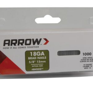 Arrow BN1810 Brad Nails 15mm (Pack 1000)