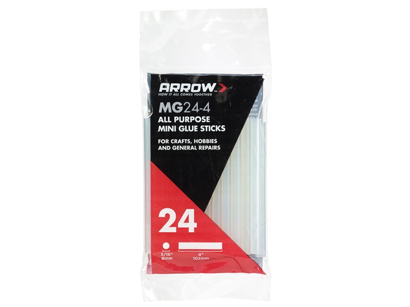 Arrow MG24 Mini Glue Sticks 8 x 102mm (Pack 24) - Image 2