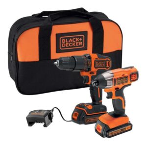 BLACK + DECKER BCK25S2S Twin Kit 18V 2 x 1.5Ah Li-ion