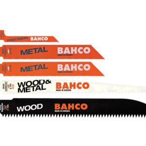 Bahco Sabre Saw Blade Set, 5 Piece