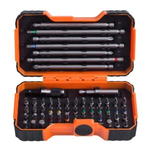 Bahco 59/S54BC Colour-Coded Bit Set, 54 Piece