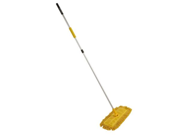 Bulldozer Heavy-Duty Floor Sweeper Ergo Handle