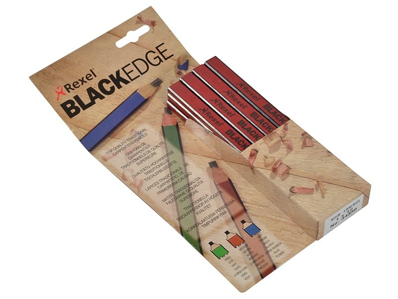 Blackedge Carpenter's Pencils - Red / Medium (Card 12) - Image 2
