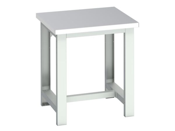 Bott Cubio Basic Bench, Stainless Steel Clad Top 750 x 750mm