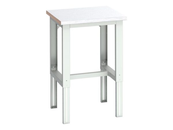 Bott Cubio Adjustable Bench, Steel Clad Top 750 x 750mm
