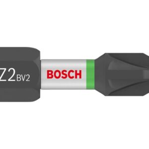 Bosch Powertool Accessories PRO Impact Screwdriver Bit PZ2 x 25mm Pack of 25