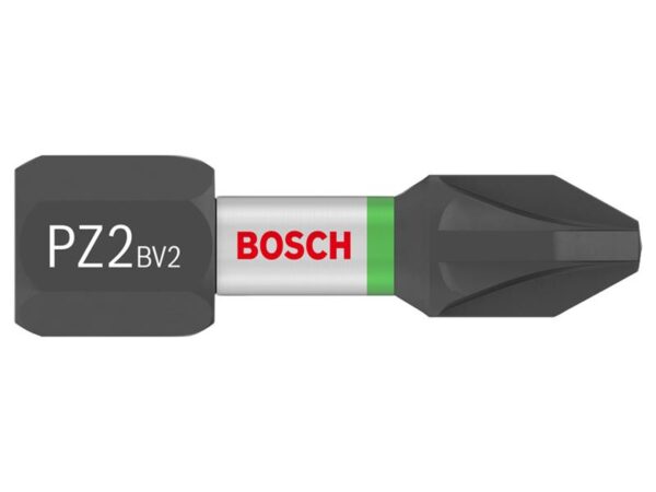 Bosch Powertool Accessories PRO Impact Screwdriver Bit PZ2 x 25mm Pack of 25