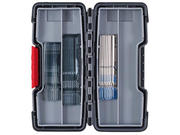 Bosch Powertool Accessories Basic for Wood and Metal Jigsaw Blade Set, 30 Piece
