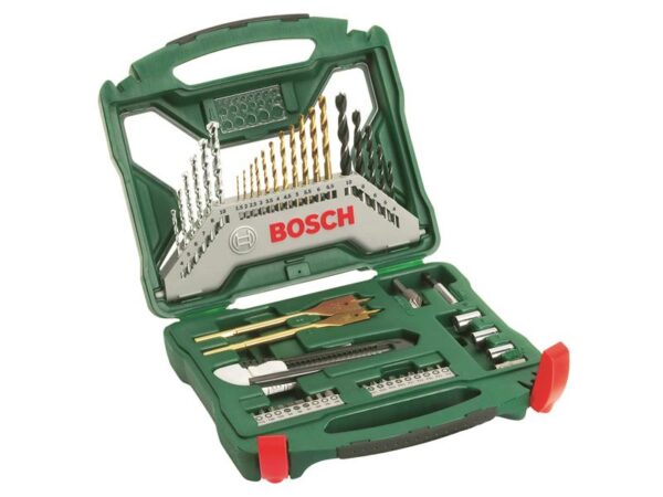Bosch Powertool Accessories X-Line Titanium Drill and Screwdriver Bit Set, 50 Piece