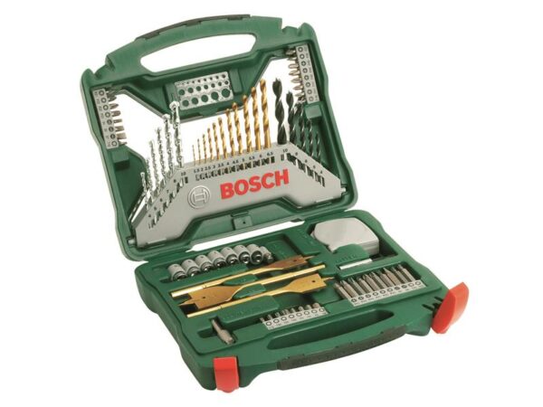 Bosch Powertool Accessories X-Line Titanium Drill and Screwdriver Bit Set, 70 Piece