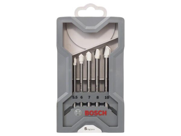 Bosch Powertool Accessories CYL-9 Ceramic Tile Drill Bit Set, 5 Piece