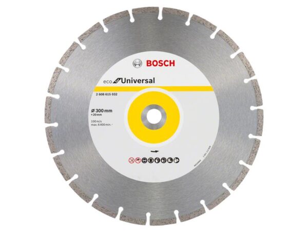 Bosch Powertool Accessories Eco for Universal Segmented Diamond Cutting Disc 300 x 22.23mm
