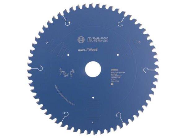 Bosch Powertool Accessories Expert for Wood Circular Saw Blade 254 x 30mm x 60T