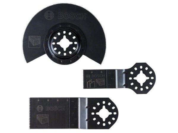 Bosch Powertool Accessories Basic Wood Set for Multi-tools, 3 Piece