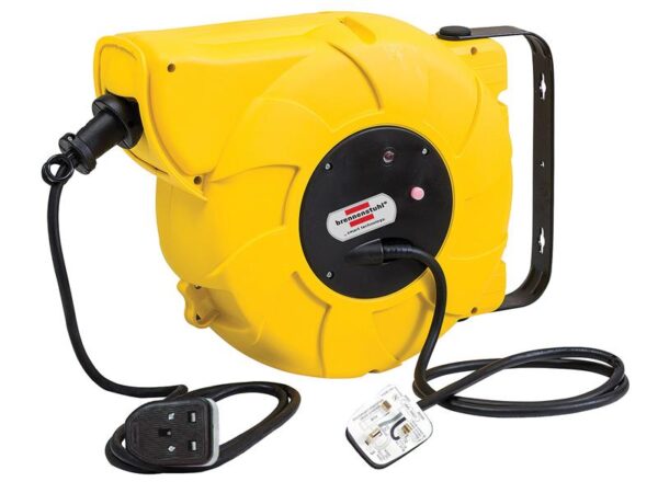 Brennenstuhl Auto Cable Reel 240V 13A 1-Socket 16+2m Rubber-neoprene Cable