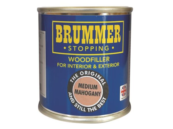Brummer® Wood Filler Medium Mahogany 250g