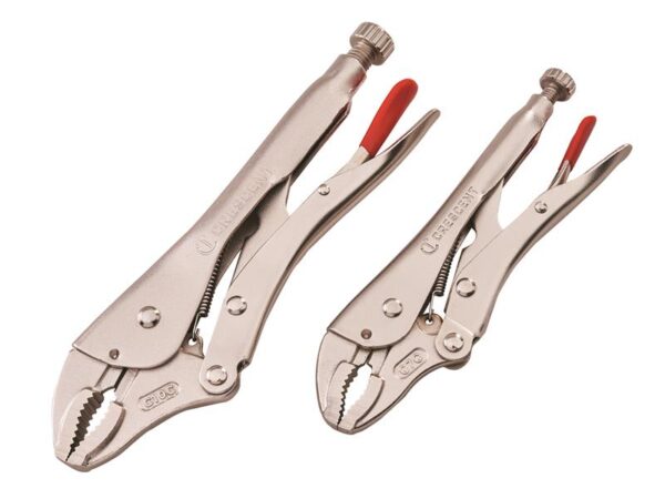 Crescent® Curved Jaw Locking Pliers with Wire Cutter Set, 2 Piece
