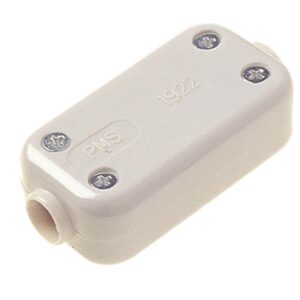 Dencon 2 Terminal Fixed Connector 5A White