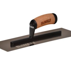 DEWALT Drywall Curved Gold Stainless Steel Finishing Trowel 14in