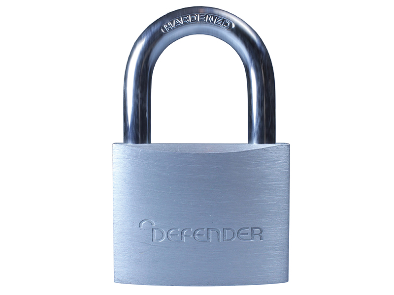 DEFENDER Aluminium Padlock Keyed Alike 50mm