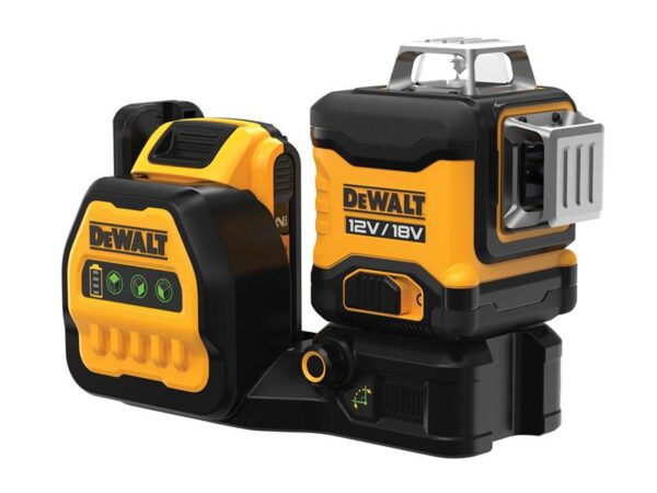 DeWALT Power Tools DCE089 D1G18 3 x 360° Green Multi-Line Laser 12/18V 1 x 2.0Ah Li-ion