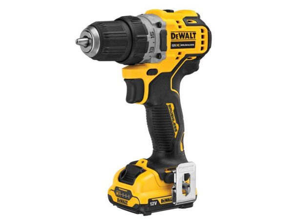 DeWALT Power Tools DCD701D2 XR Brushless Sub-Compact Drill Driver 12V 2 x 2.0Ah Li-ion