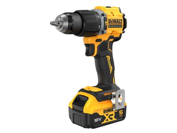 DeWALT Power Tools DCD799P1T XR Brushless Combi Drill 18V 1 x 5.0Ah Li-ion