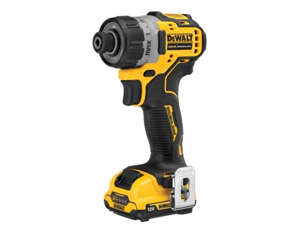 DeWALT Power Tools DCF601D2 XR Brushless Sub-Compact Screwdriver 12V 2 x 2.0Ah Li-ion