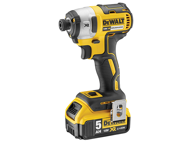 DeWALT Power Tools DCF887P2 XR Brushless 3 Speed Impact Driver 18V 2 x 5.0Ah Li-ion