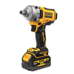 DeWALT Power Tools DCF891P2T XR BL 1/2in Hog Ring Anvil Impact Wrench 18V 2 x 5.0Ah Li-ion