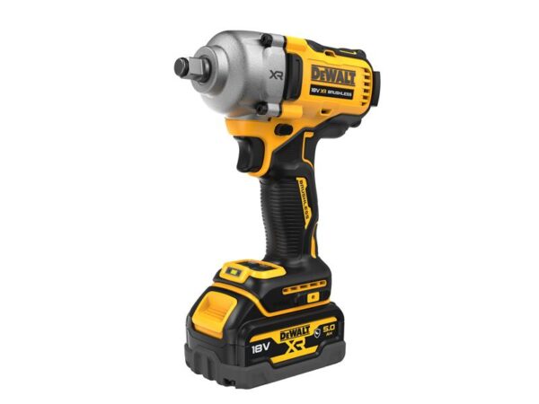 DeWALT Power Tools DCF891P2T XR BL 1/2in Hog Ring Anvil Impact Wrench 18V 2 x 5.0Ah Li-ion
