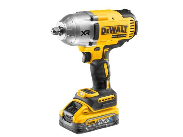 DeWALT Power Tools DCF900H2T POWERSTACK™ 1/2in Impact Wrench 18V 2 x 5.0Ah Li-ion