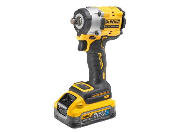 DeWALT Power Tools DCF921H2T XR BL 1/2in Impact Wrench 18V 2 x 5.0Ah POWERSTACK™ Li-ion