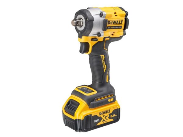 DeWALT Power Tools DCF921P2T XR BL 1/2in Impact Wrench 18V 2 x 5.0Ah Li-ion