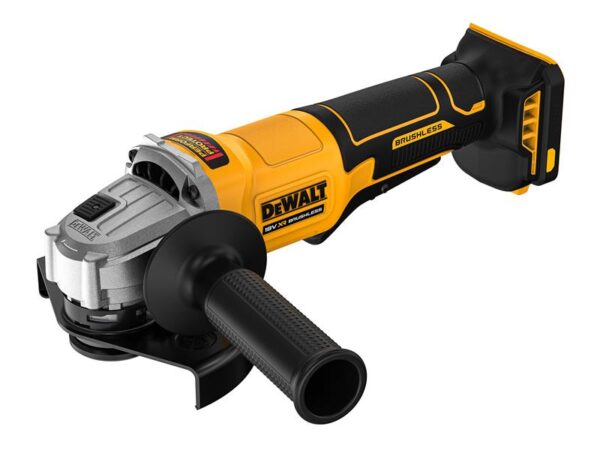 DeWALT Power Tools DCG408N XR Brushless Paddle Switch Angle Grinder 125mm 18V Bare Unit