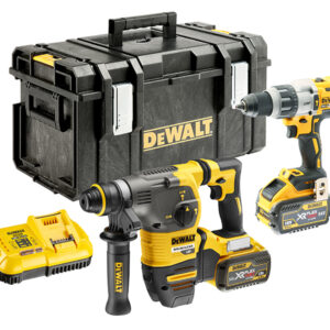 DeWALT Power Tools DCK2033X2 XR FlexVolt Twin Pack 18/54V 2 x 9.0/3.0Ah Li-ion