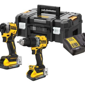 DeWALT Power Tools DCK2050H2 POWERSTACK™ Twin Pack 18V 2 x 5.0Ah Li-ion