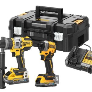 DeWALT Power Tools DCK2052H1 Twin Kit 18V 1 x 1.7Ah & 1 x 5.0Ah Li-ion