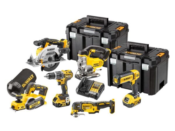 DeWALT Power Tools DCK667P3T Brushless 6 Piece Kit 18V 3 x 5.0Ah Li-ion