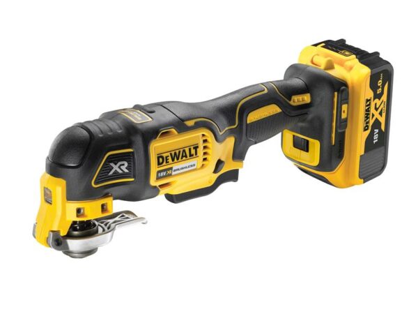 DeWALT Power Tools DCS356P1 XR Oscillating Multi-Tool 18V 1 x 5.0Ah Li-ion
